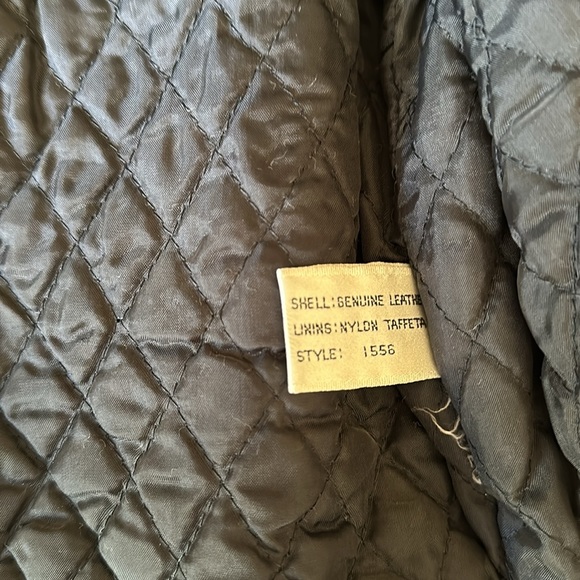 Vintage Open Road Collection Black Leather Jacket, Size Small - Picture 5 of 11